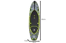 Paddleboard 335 cm – deska z wiosłem, siedziskiem, pompką i zestawem akcesoriów