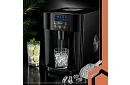 Domowy producent kostek lodu z LCD – sprężarkowy 12 kg/24 h – czarny