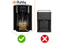 Domowy producent kostek lodu z LCD – sprężarkowy 12 kg/24 h – czarny