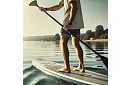 Składane regulowane wiosło 2w1 – kajak, paddleboard - 229 cm