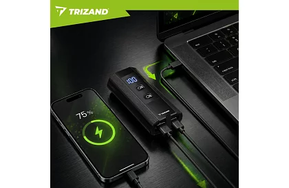 Zestaw świateł LED na rower – 1300 lm, 5200 mAh