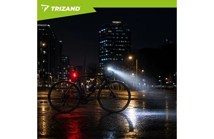 Zestaw świateł LED na rower – 1300 lm, 5200 mAh