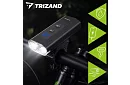 Zestaw świateł LED na rower – 1300 lm, 5200 mAh