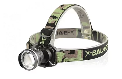 LED ładowana latarka czołowa BL6807 – ZOOM CREE LED 500 lm