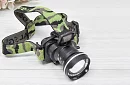 LED ładowana latarka czołowa BL6807 – ZOOM CREE LED 500 lm