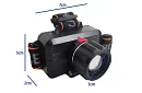 LED ładowana latarka czołowa BL1797 – ZOOM CREE LED