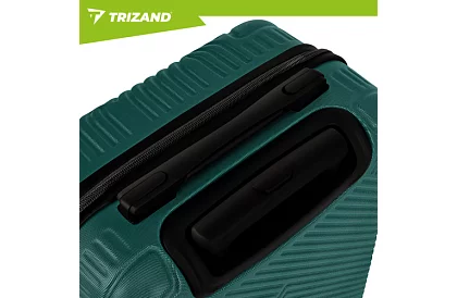 Zestaw 3 walizek podróżnych na kółkach 39 l, 70 l, 99 l – zielona
