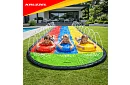 Potrójna zjeżdżalnia wodna z fontanną 480 cm + 3 jednostki