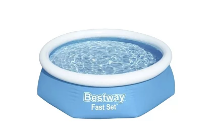 Basen rozprężny z nadmuchiwanym kołnierzem 244 × 61 cm – Bestway B57448