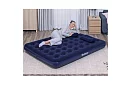 Materac dmuchany z pompką i poduszkami 203 × 152 × 22 cm – B67374