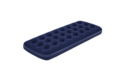 Nadmuchiwany welurowy materac 185 × 76 × 22 cm – B67000