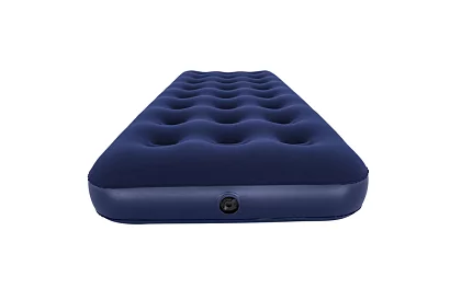 Nadmuchiwany welurowy materac 185 × 76 × 22 cm – B67000