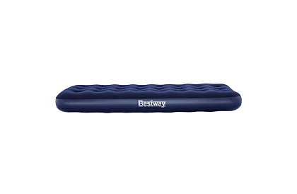 Nadmuchiwany welurowy materac 185 × 76 × 22 cm – B67000