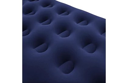 Nadmuchiwany welurowy materac 185 × 76 × 22 cm – B67000