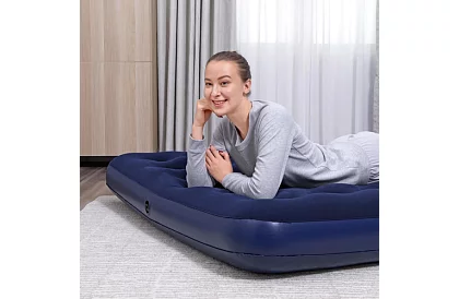 Materac dmuchany 203 × 152 × 22 cm – B67003