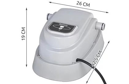 Podgrzewacz wody do basenu 3785 l/h – B58259