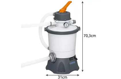 Basenowa pompa piaskowa 3028 l/h – 84 W - B58515