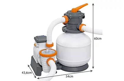 Basenowa pompa piaskowa 8327 l/h – 280 W - B58499