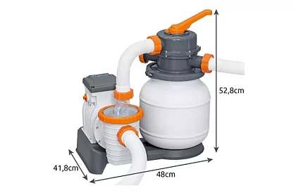 Basenowa pompa piaskowa 5678 l/h – 230 W - B58497