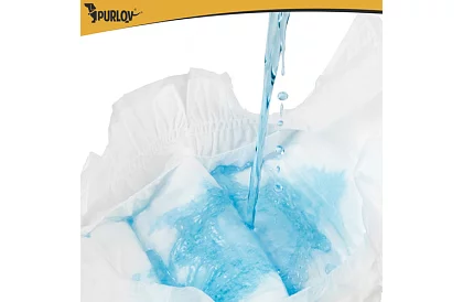 Psie pieluchy chłonne majtki 12 szt. S-M – dla psów 30–46 cm