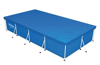 Pokrywa na basen ramowy 400 × 211 cm- B58107
