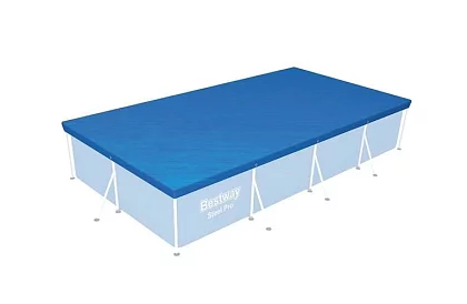 Pokrywa na basen ramowy 400 × 211 cm- B58107