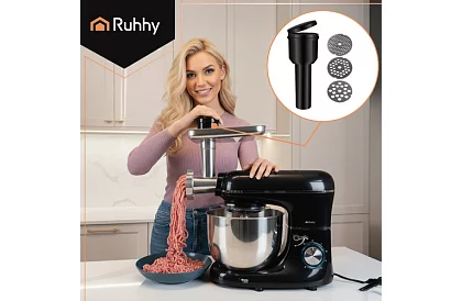 Robot kuchenny 2200 W, 3 w 1 z mikserem i misą 6,2 l