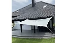 Zasłona przeciwsłoneczna 3 × 2 m – beżowa