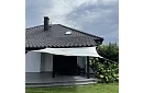 Zasłona przeciwsłoneczna 3 × 2 m – beżowa