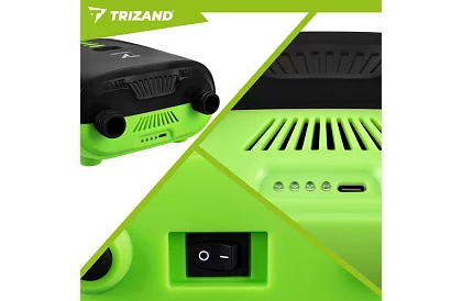 Elektryczna ładowalna sprężarka - pompa do desek SUP 20 PSI, 4000 mAh