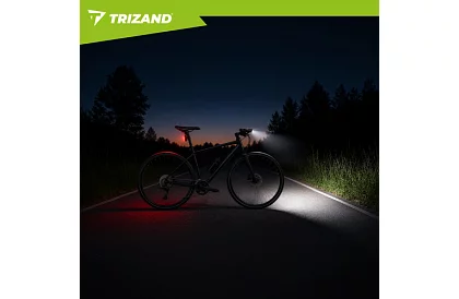 Zestaw świateł LED na rower 1000 lm, 4800 mAh