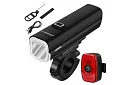 Zestaw świateł LED na rower 1000 lm, 4800 mAh