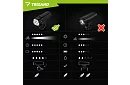 Zestaw świateł LED na rower 1000 lm, 4800 mAh
