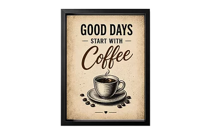 But first coffee - obraz - Najpierw kawa, potem wszystko inne 02