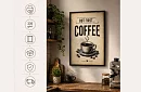 But first coffee - obraz - Najpierw kawa, potem wszystko inne 02