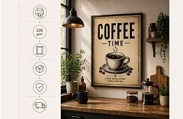 Coffee time - obraz - Kawa i dobre pomysły 06