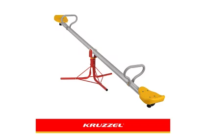 Huśtawka ogrodowa metalowa dla dzieci 2 w 1