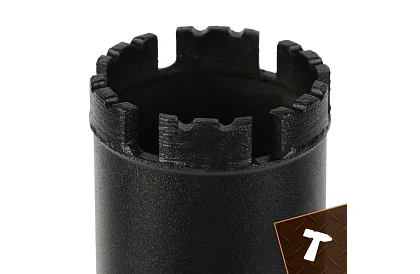 Wiertło diamentowe rdzeniowe 63×450 mm - gwint 1,1/4 UNC