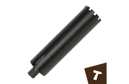 Wiertło diamentowe rdzeniowe 112 × 460 mm - 1.1/4 UNC do betonu, kamienia i żelbetu