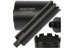 Wiertło diamentowe rdzeniowe 112 × 460 mm - 1.1/4 UNC do betonu, kamienia i żelbetu