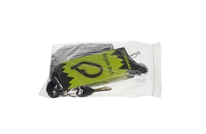 Zamek stalowy łańcuchowy do roweru 90 cm, 6 mm, 2 klucze