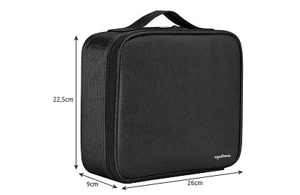 Kosmetyczna torba organizer – kosmetyczny box na zamek z uchwytem