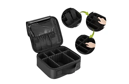 Kosmetyczna torba organizer – kosmetyczny box na zamek z uchwytem