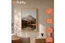 Ramka na zdjęcia 50 × 70 cm – drewniana rama z sosny