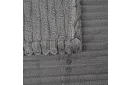 Koc 160 × 200 cm – szary, mikrofibra, jakość premium