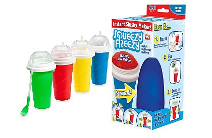 Squeezy Freezy – kubek do mrożenia napojów, prosto i zabawnie