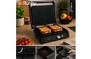Grill elektryczny kontaktowy 2000 W – grill wysuwany z regulacją temperatury