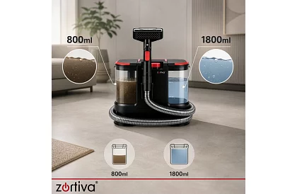 Odkurzacz piorący VacTrim Zortiva 800 W, 17 000 Pa, do tapicerki i dywanów