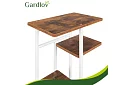 Elegancki metalowy stojak na kwiaty 120 × 42 × 23,5 cm – 7 poziomów