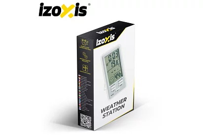 Bezprzewodowa stacja meteorologiczna – termometr, higrometr, zegar i budzik